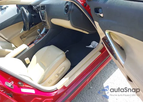 2008 Lexus Is 250 from USA, damaged, VIN JTHCK262585017109